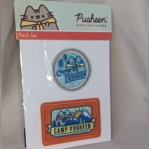 Pusheen Other - Camp Pusheen Patch Set - Pusheen Box Exclusive